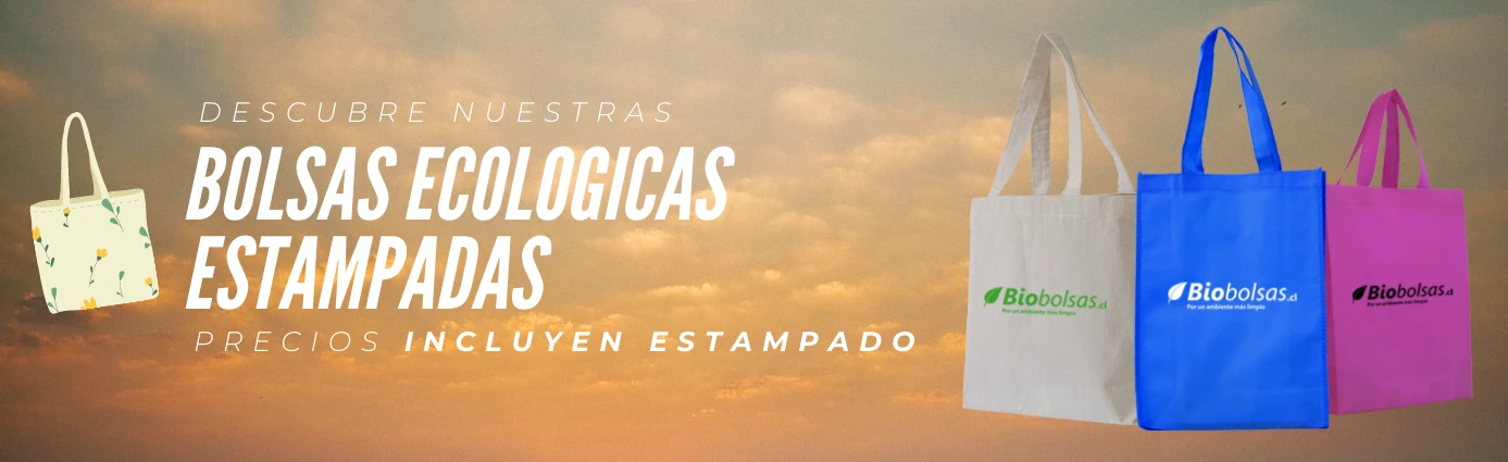 Bolsas ecológicas estampadas